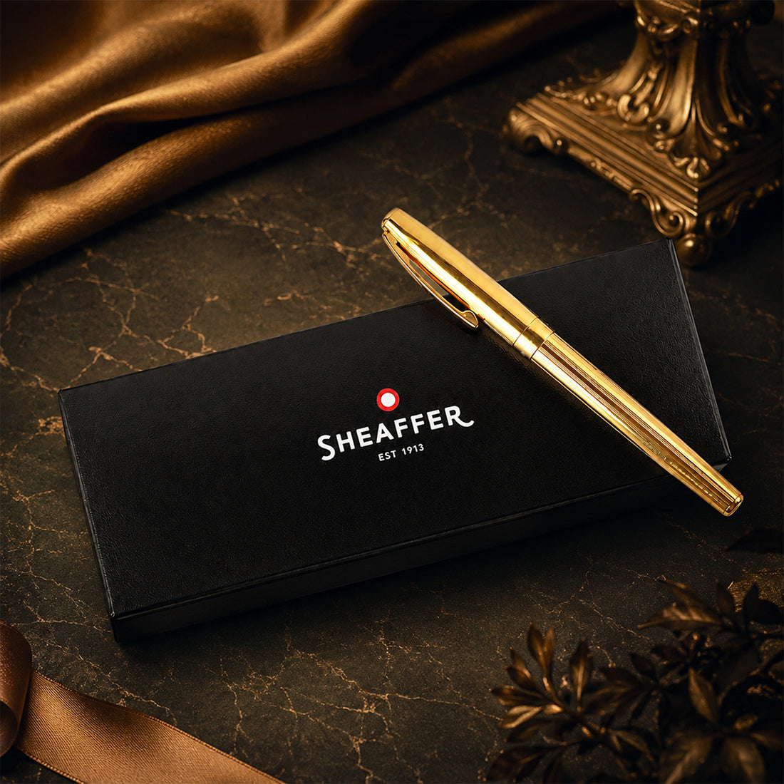 Sheaffer Sagaris Gold Converter Fountain Pen — Medium Nib