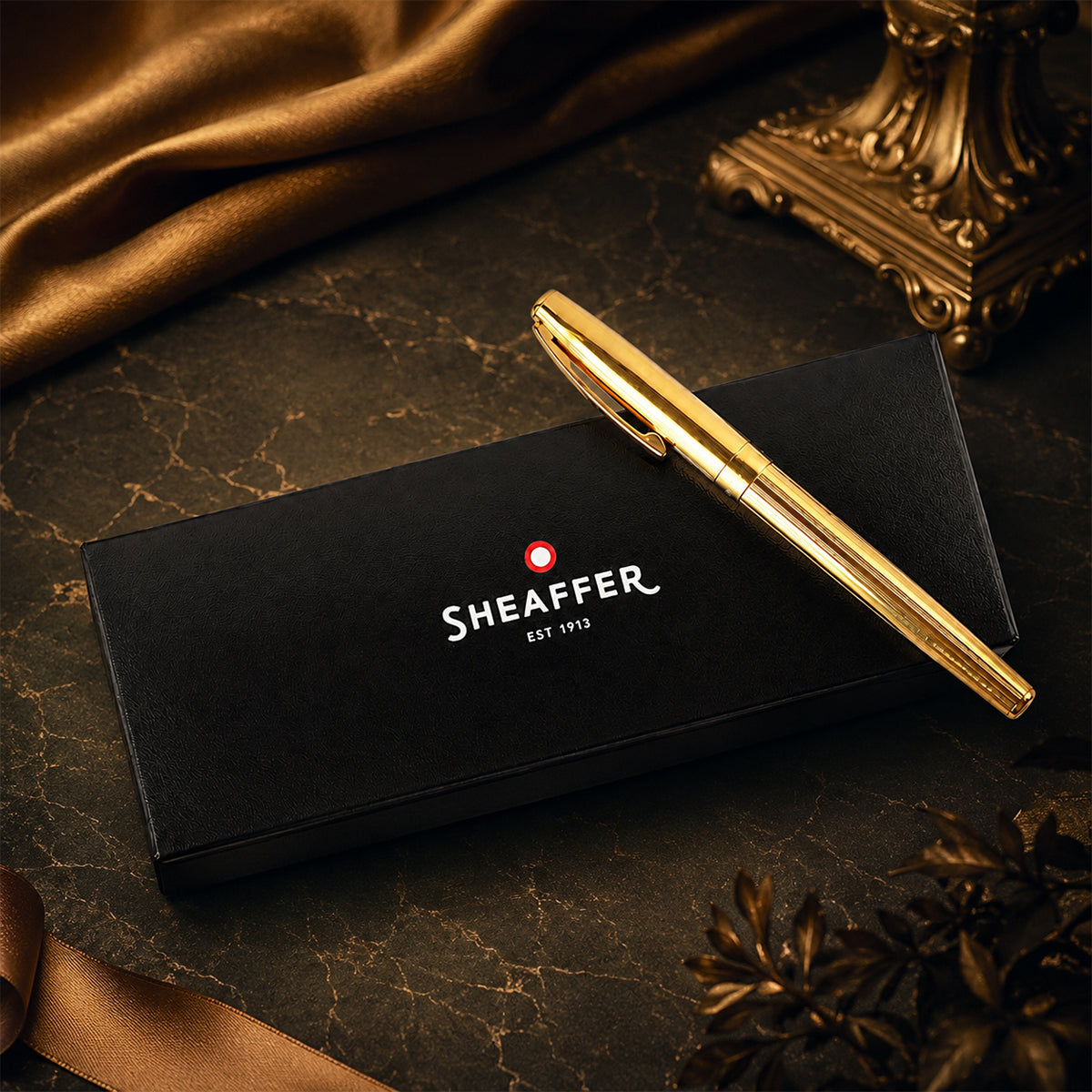 Sheaffer Sagaris Gold Converter Fountain Pen — Medium Nib