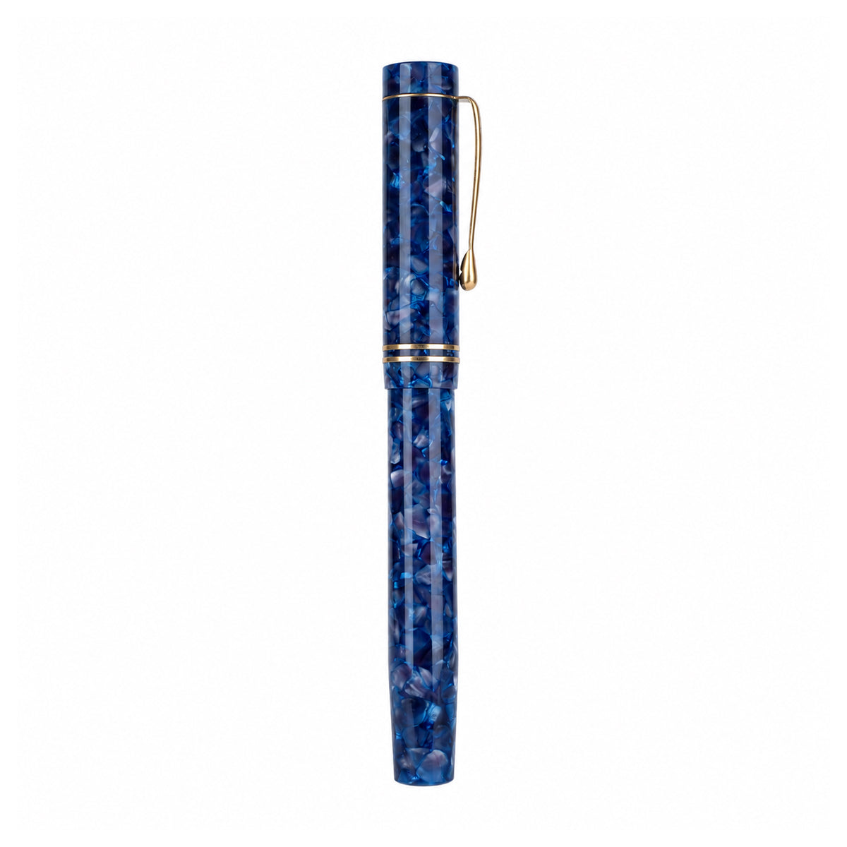 Click Renaissance Premium Acrylic Fountain Pen — Blue Marble