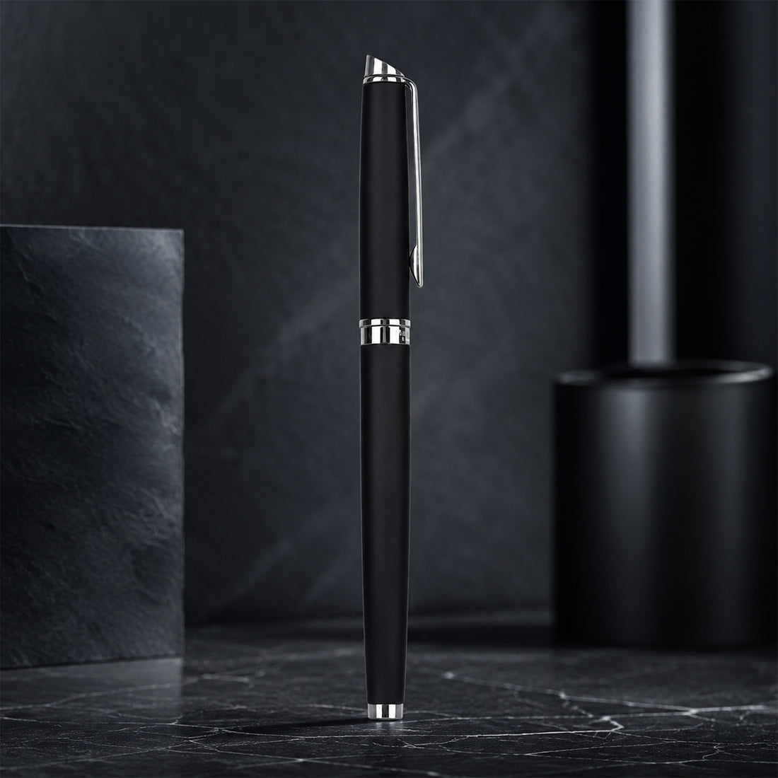 Waterman Hemisphere Matte Black CT Fountain Pen
