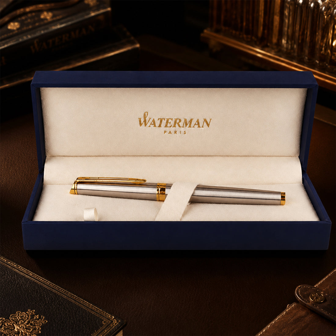 Waterman Hemisphere Stainless Steel GT Fountain Pen