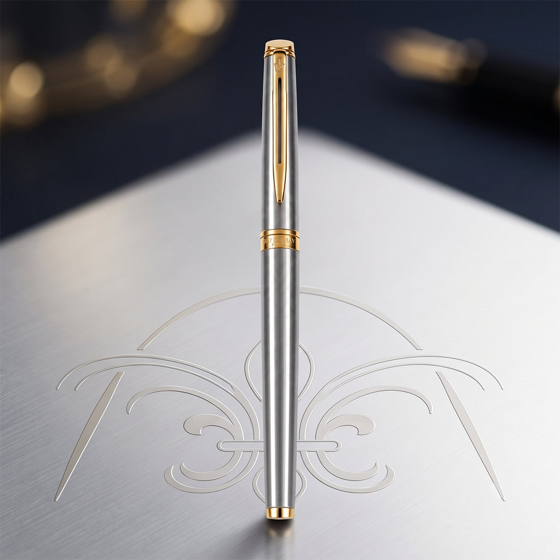 Waterman Hemisphere Stainless Steel GT Fountain Pen