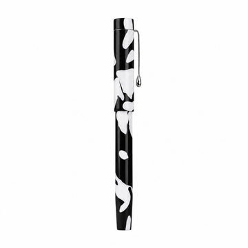 Click Century Black & White Acrylic Fountain Pen — Medium Nib