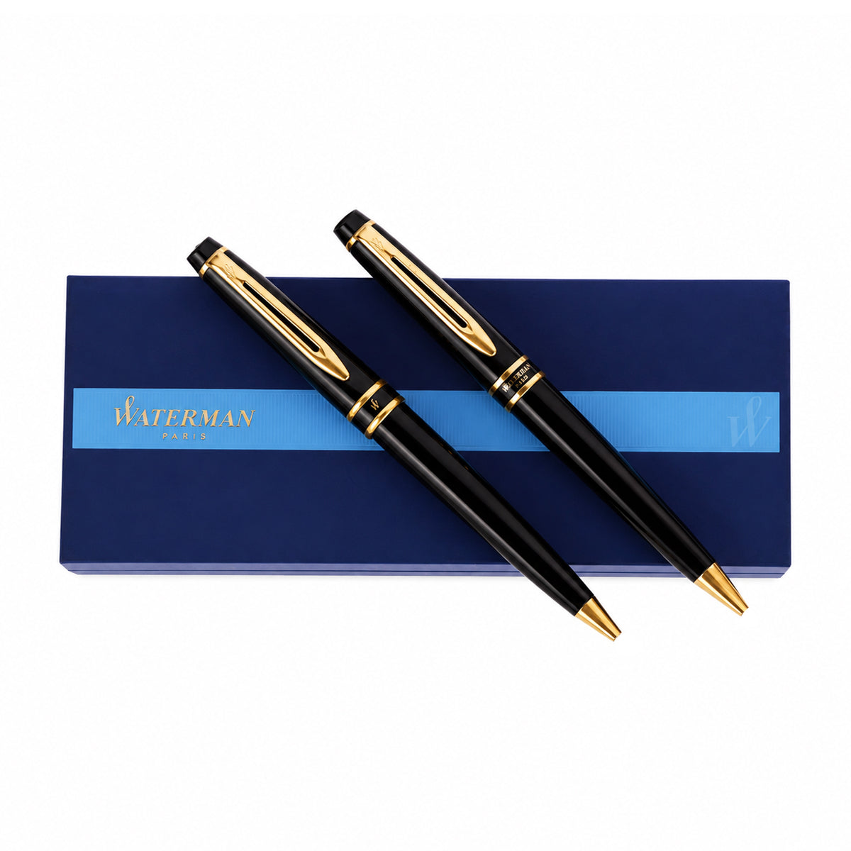Waterman Expert Black GT Ball Pen & Mechanical Pencil Set