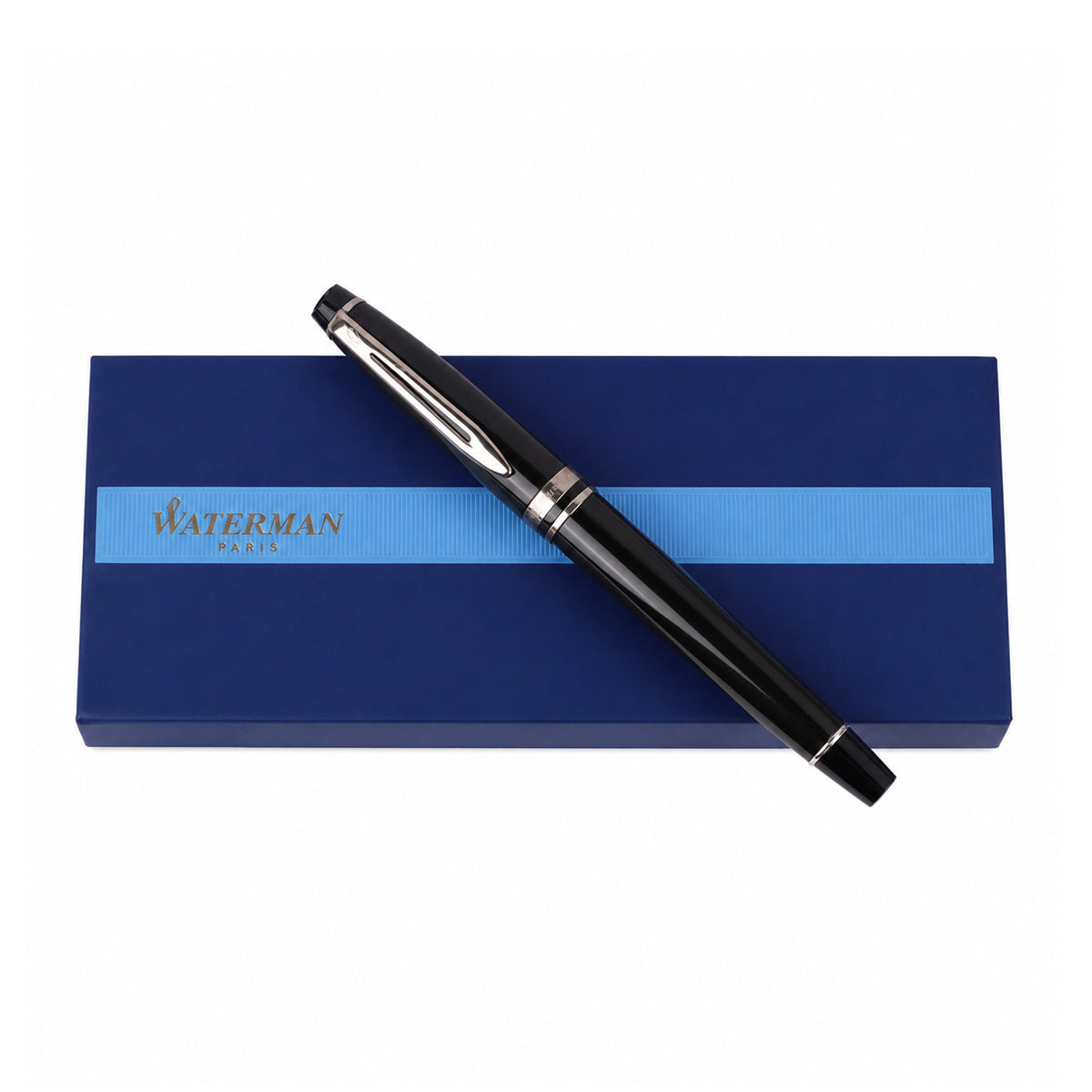 Waterman Glossy Black CT Rollerball Pen