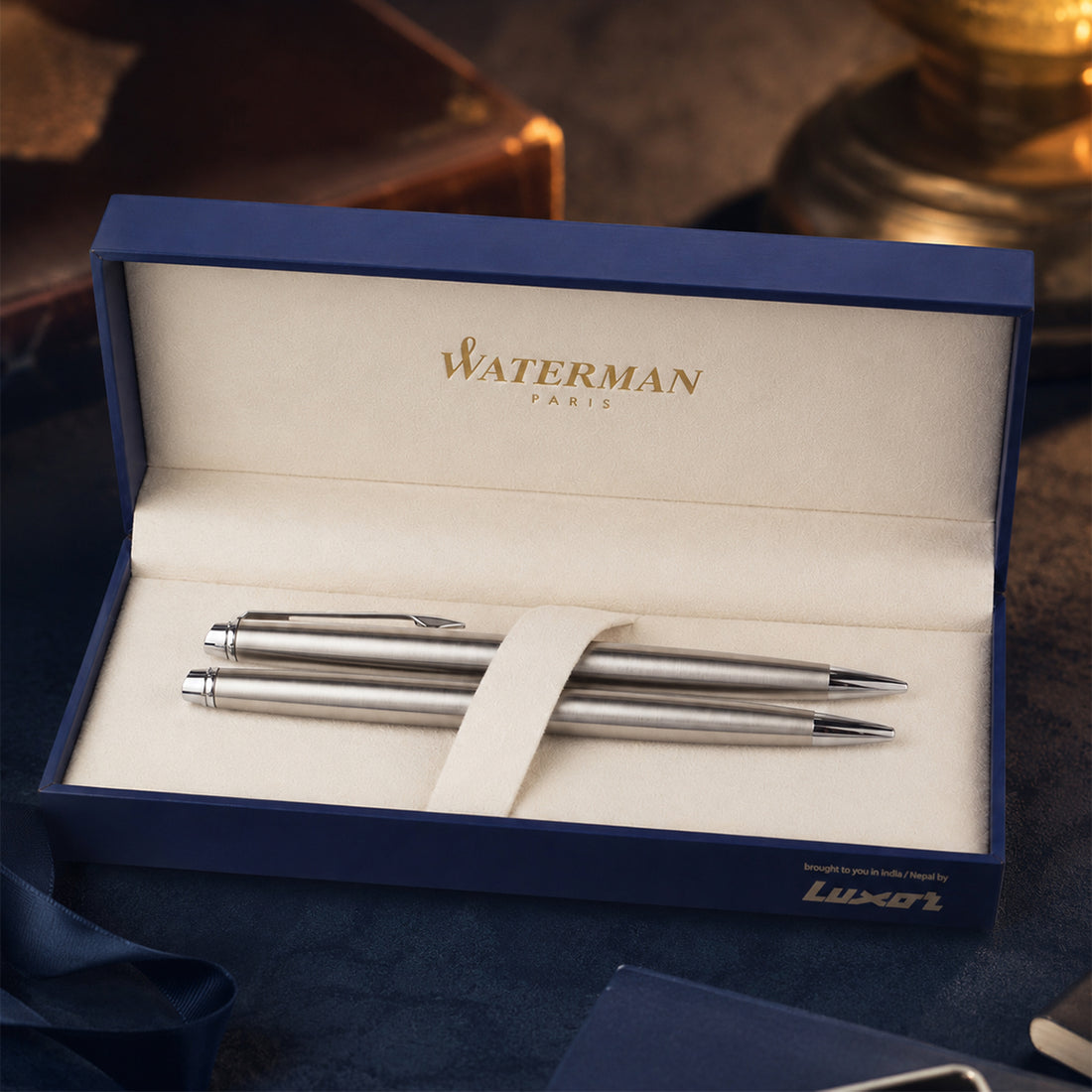 Waterman Hemisphere Ball Pen & Mechanical Pencil Set