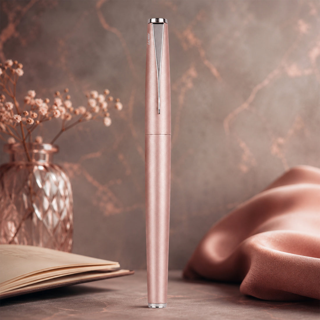 Lamy Studio Rose Matte Fountain Pen – Medium Nib