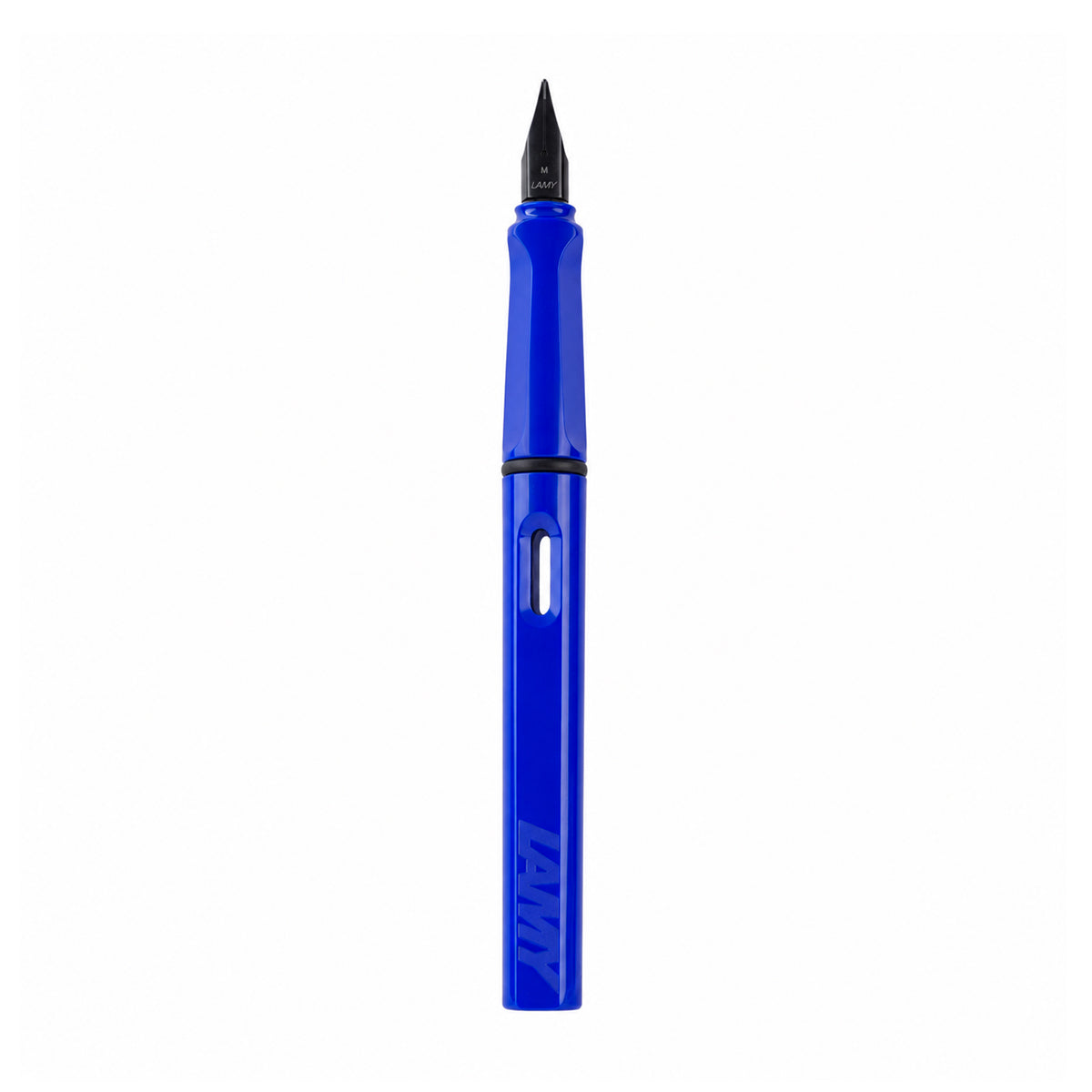 Lamy Safari Blue & Red Fountain Pen – Medium Nib, Ergonomic Triangular Grip