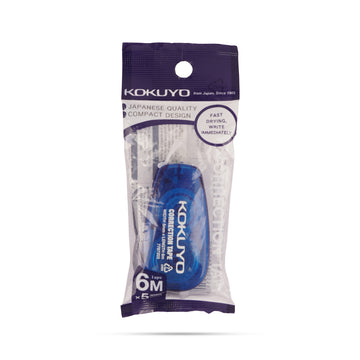 Camlin Kokuyo Blue Correction Tape 5mm × 6m