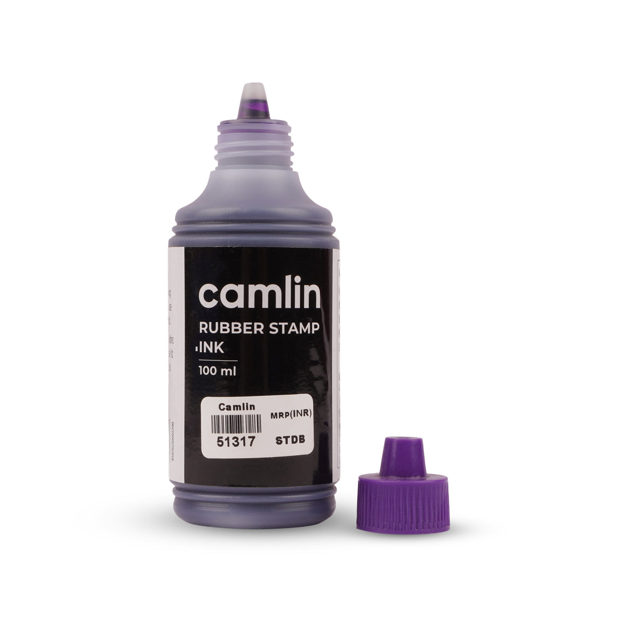 Camlin Rubber Stamp Ink Violet 100ml