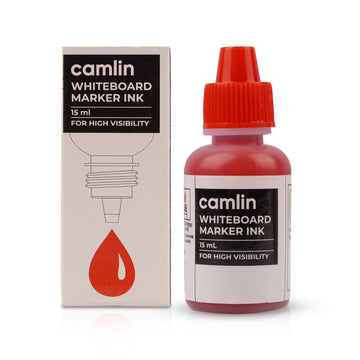 Camlin Whiteboard Marker Ink Refill - Red 15ml Pack of 2
