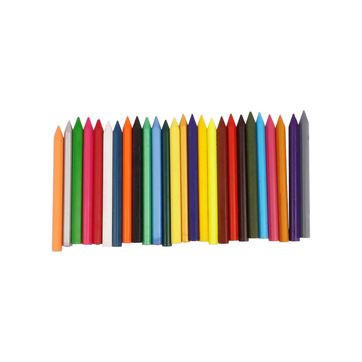 Camel Plastic Crayons 26 Assorted Shades Set with Sharpener & Eraser