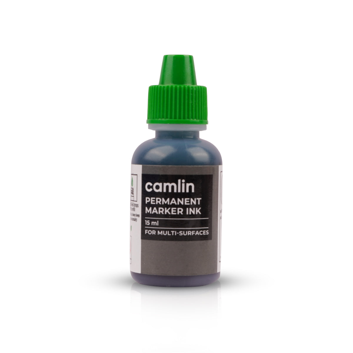 Camlin Permanent Marker Ink Refill - Green 15ml Pack of 2