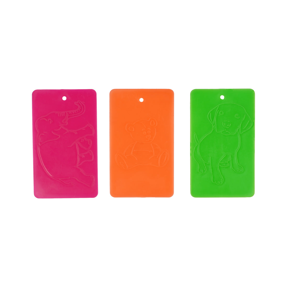Camlin Finger Crayons – 10 Bright Shades with Free Stencils