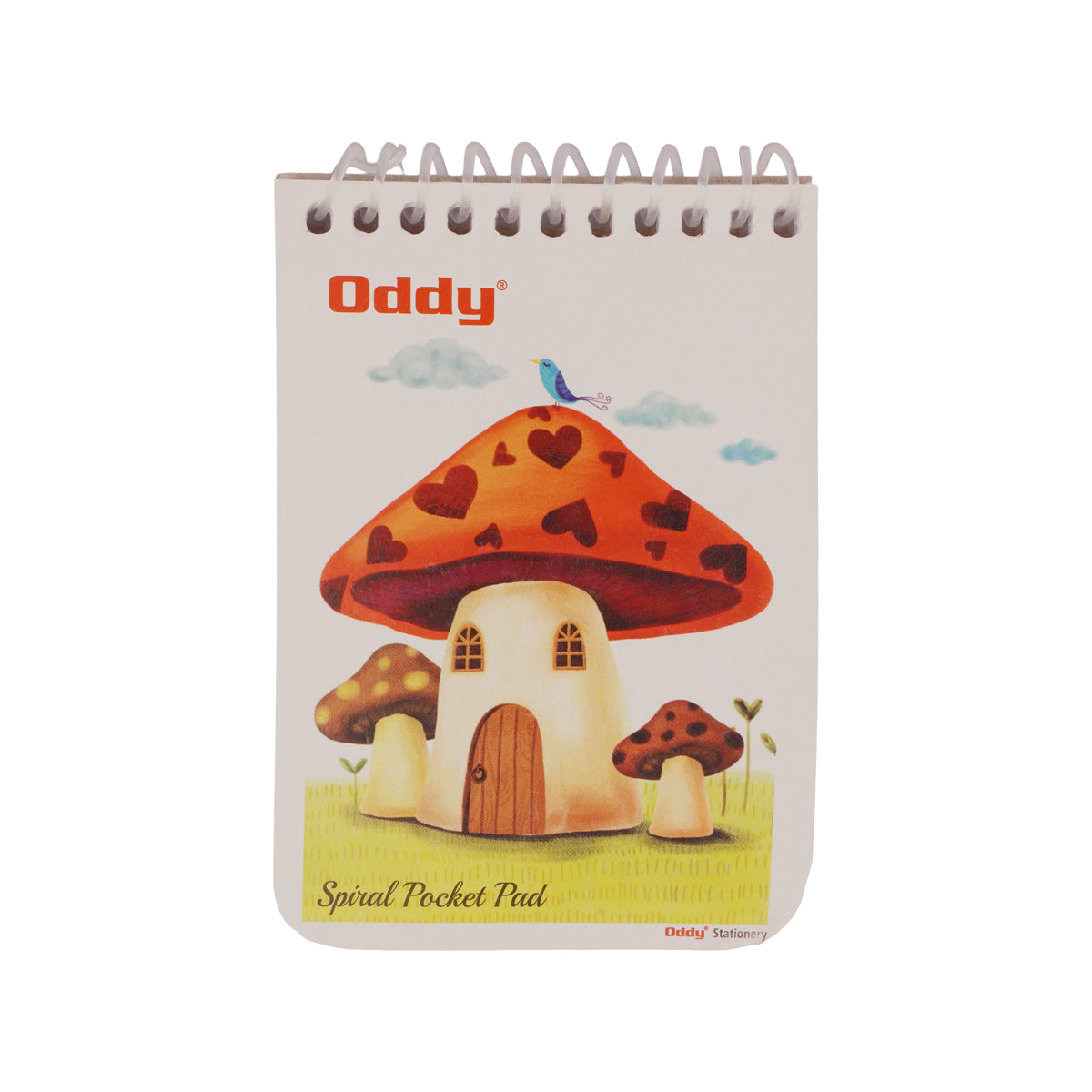 Oddy SPP-02 Spiral Pocket Pad Set of 4
