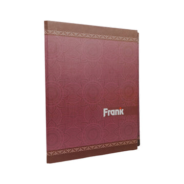 Frank Box Violet Colour Clip Type File Organizer