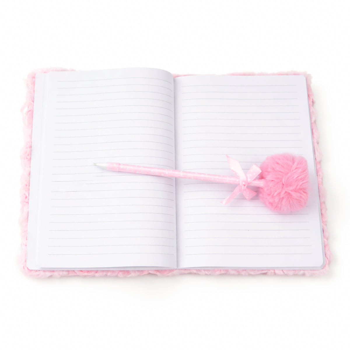Kawaii Style Plush Furry Secret Diary & Pen Gift Set