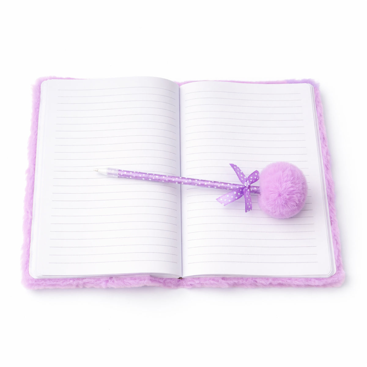 Kawaii Style Plush Furry Secret Diary & Pen Gift Set
