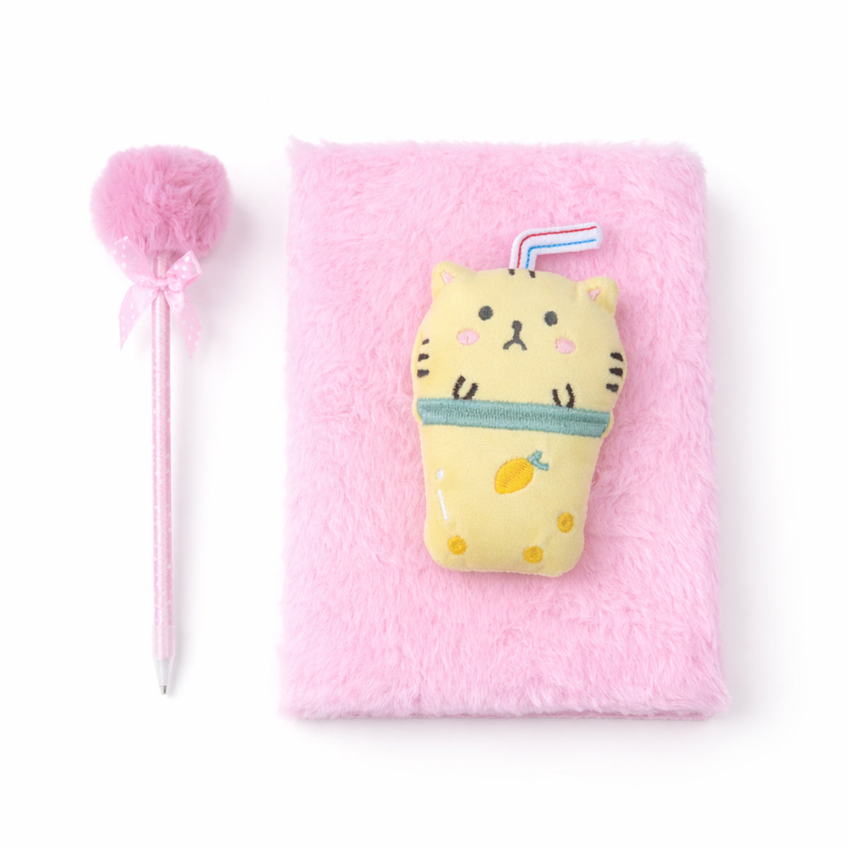 Kawaii Style Plush Furry Secret Diary & Pen Gift Set