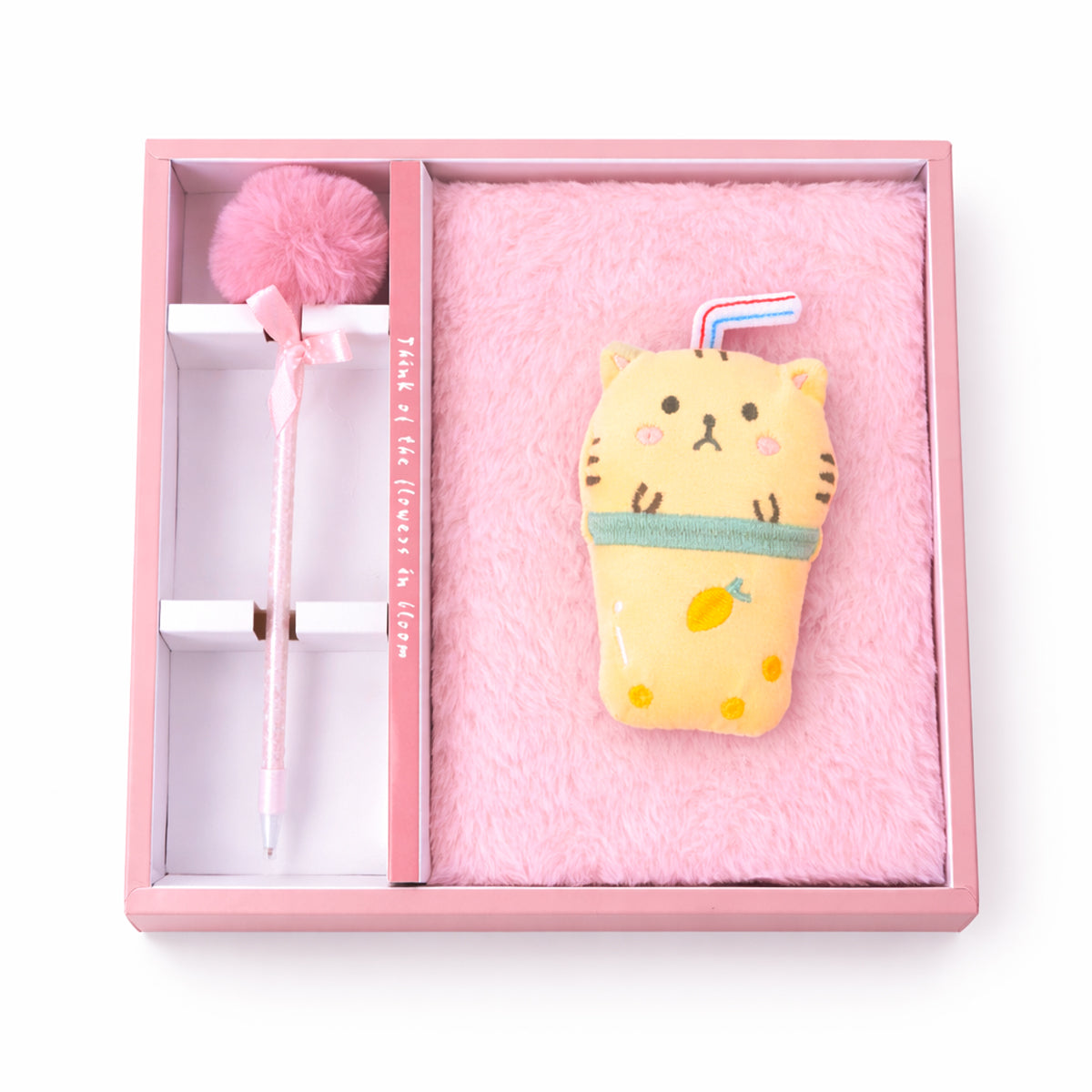 Kawaii Style Plush Furry Secret Diary & Pen Gift Set
