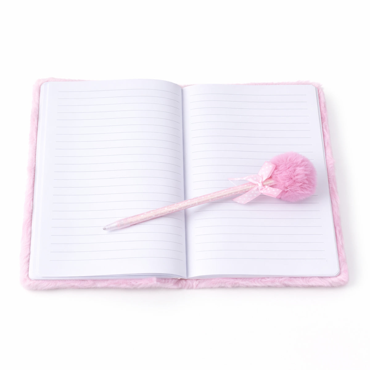Kawaii Style Plush Furry Secret Diary & Pen Gift Set