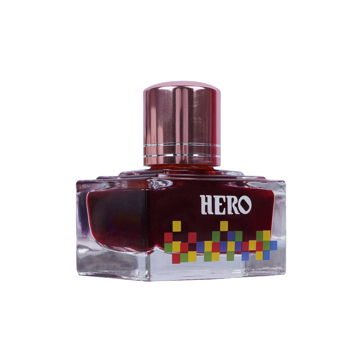 Hero 7111 Orange Fountain Pen Ink Bottle 40ml Dye-Based Ink