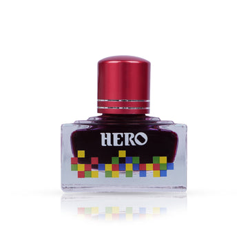 Hero 7112 Red Fountain Pen Ink Bottle — 40 ml