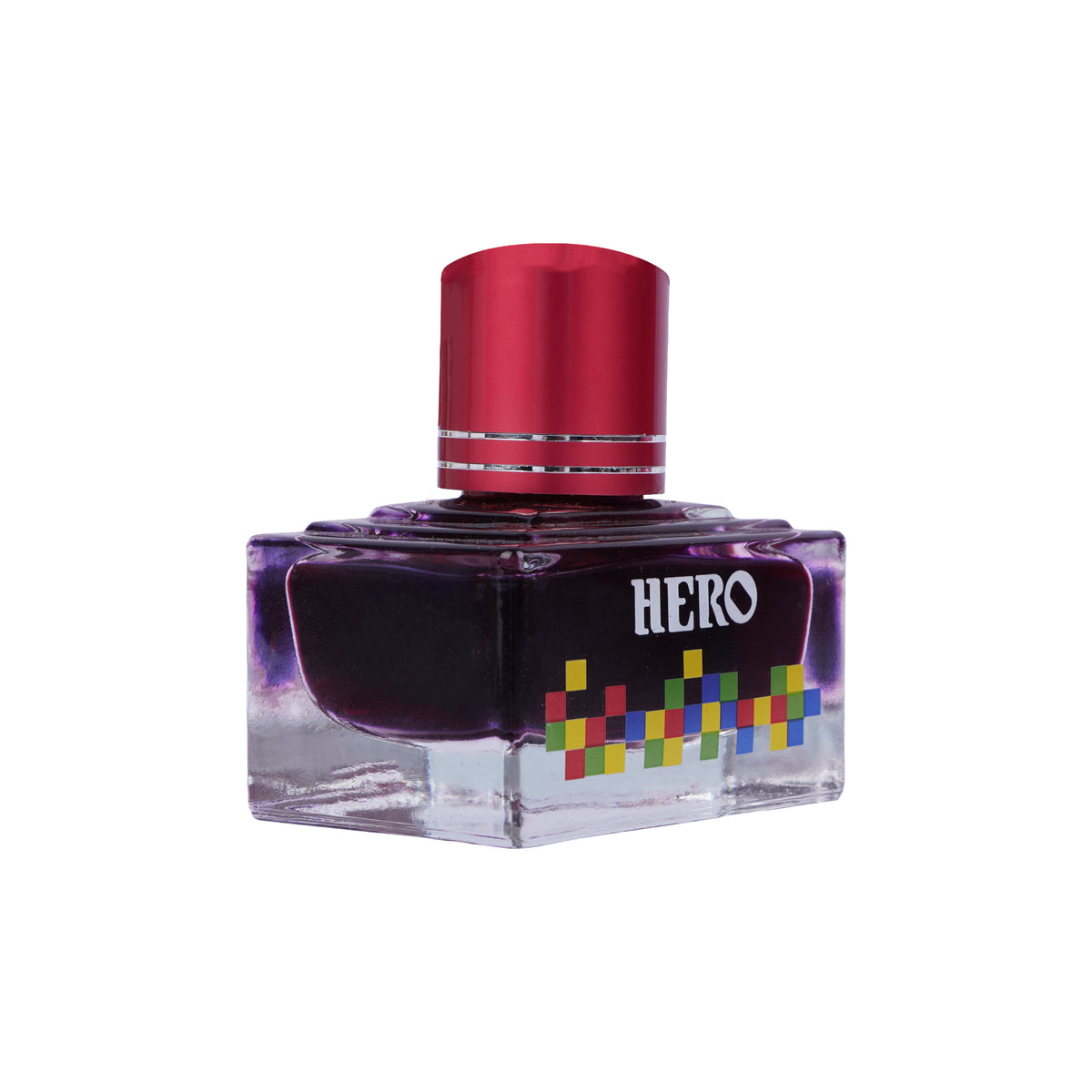 Hero 7112 Red Fountain Pen Ink Bottle — 40 ml
