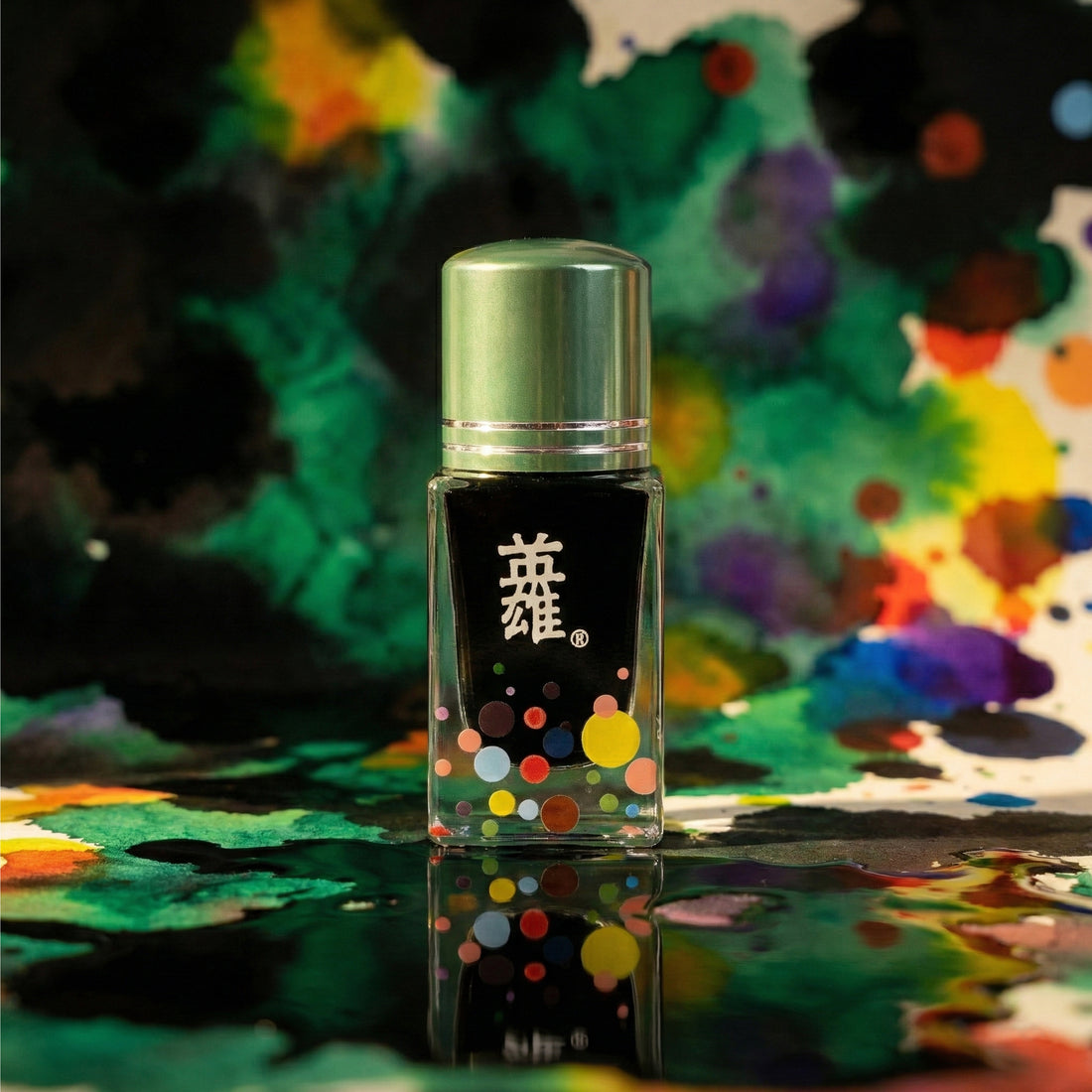Hero 7308 Green Fountain Pen Ink Bottle — 20 ml