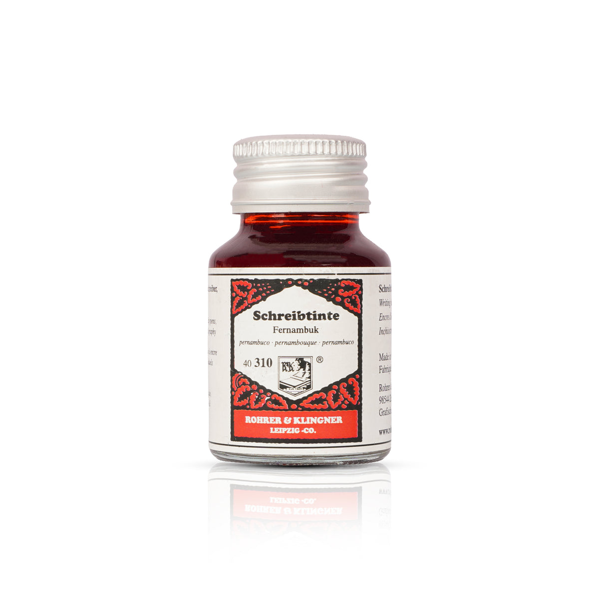Schreibtinte Fernambuk Fountain Pen Ink 50ml - Bright Pink-Red