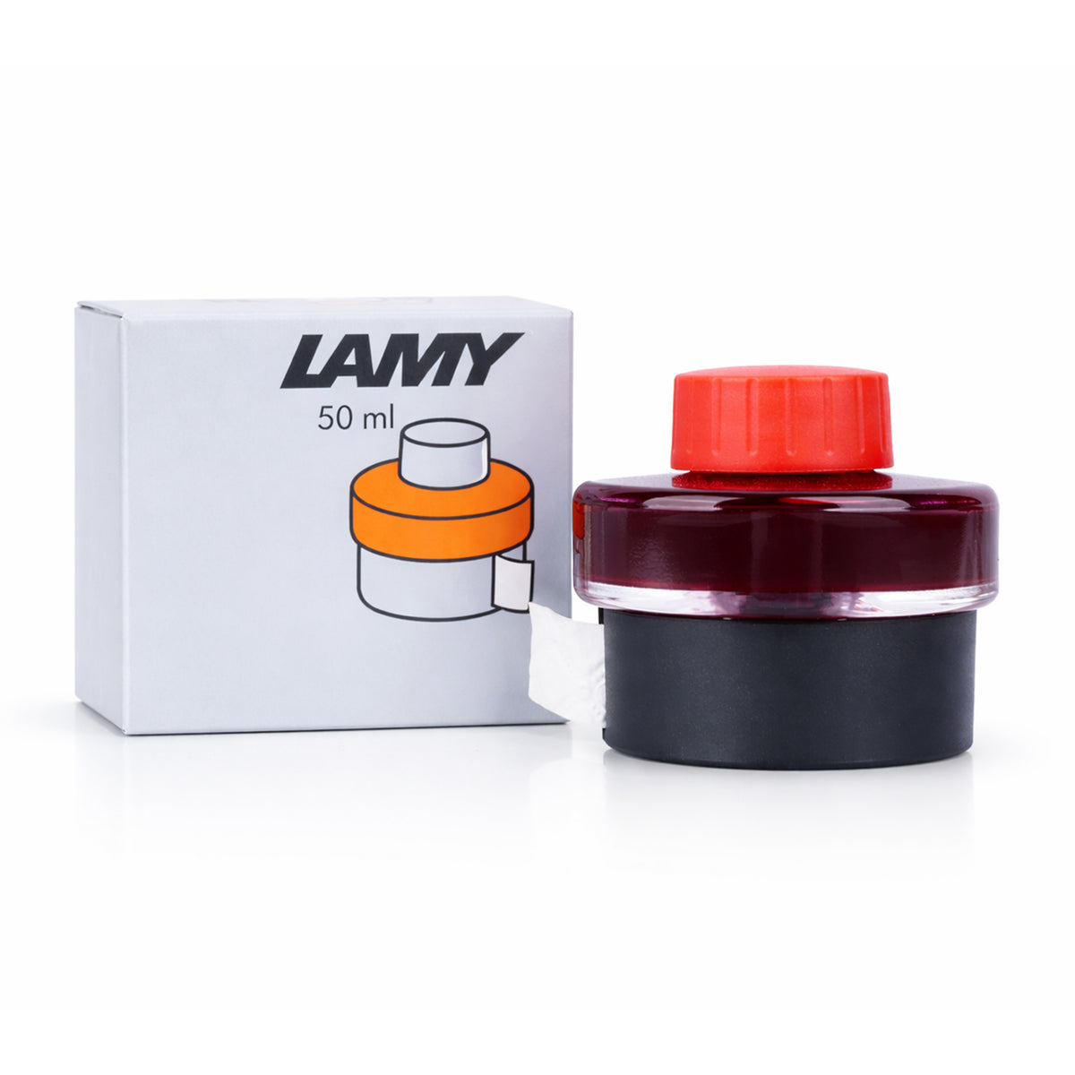 Lamy T52 Red Ink 50ml Bottle - Premium Fountain Pen Ink