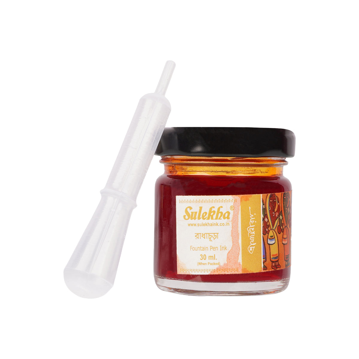 Sulekha Fountain Pen Ink – Blood Red, 30ml