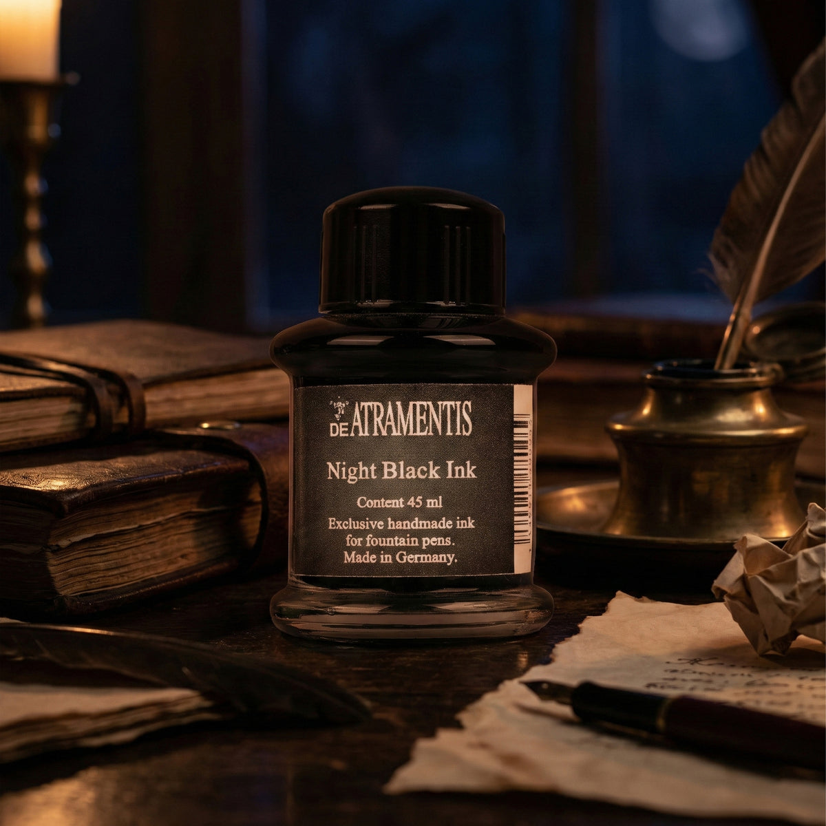 De Atramentis Night Black Ink — 45 ml