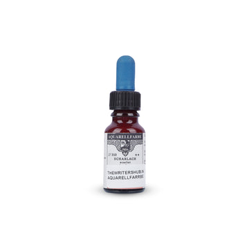 Aquarellfarrbe Scarlet Liquid Watercolour Ink, 12ml Glass Bottle