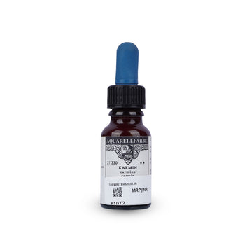 Aquarellfarrbe Carmine Liquid Watercolour Ink 12ml Glass Bottle