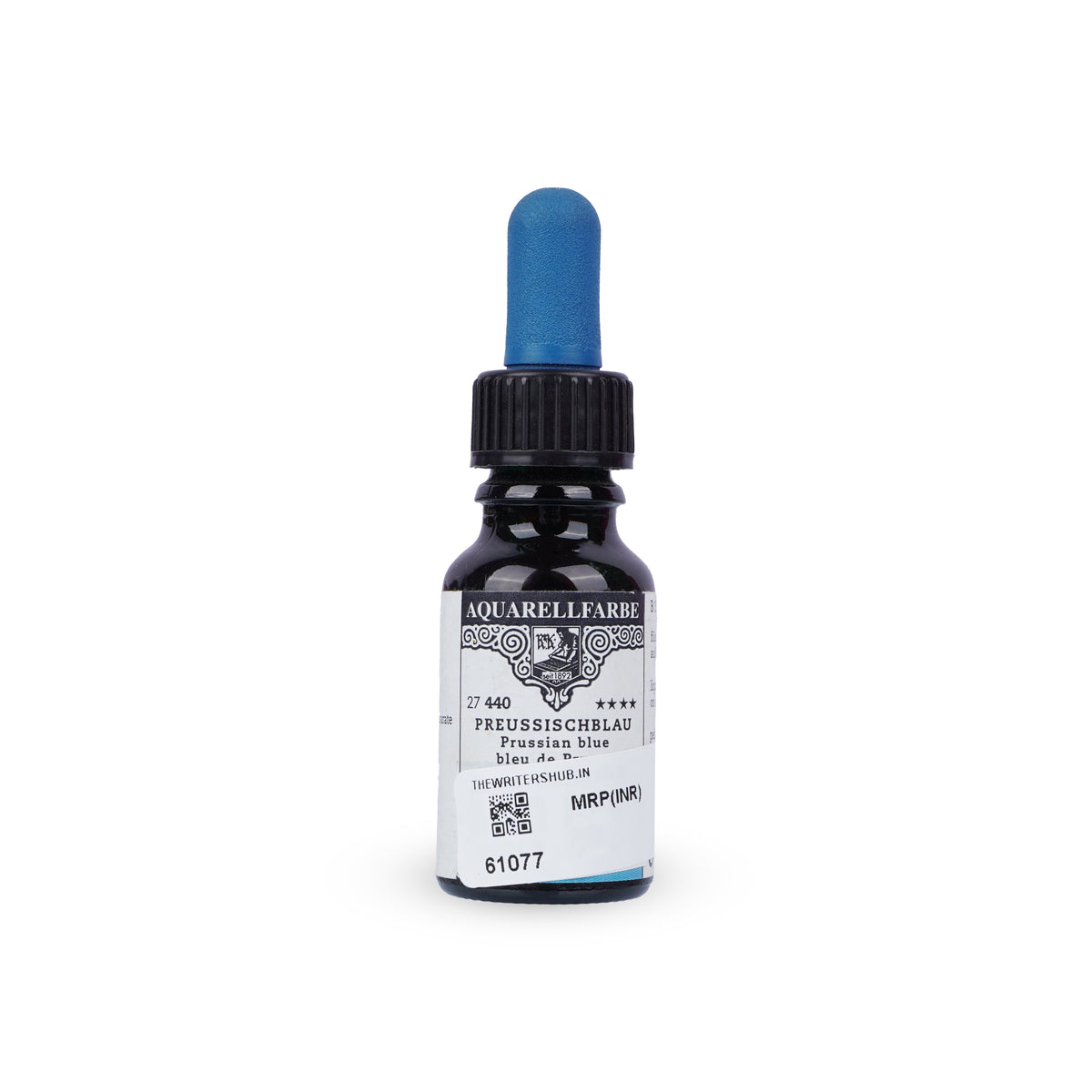 Aquarellfarrbe Prussian Blue Liquid Watercolour Ink 12ml Glass Bottle