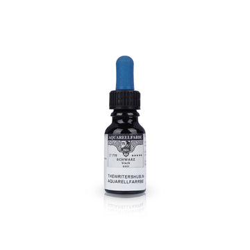 Aquarellfarbe Schwarz Black Liquid Watercolour 12ml - Lightfast Pigment