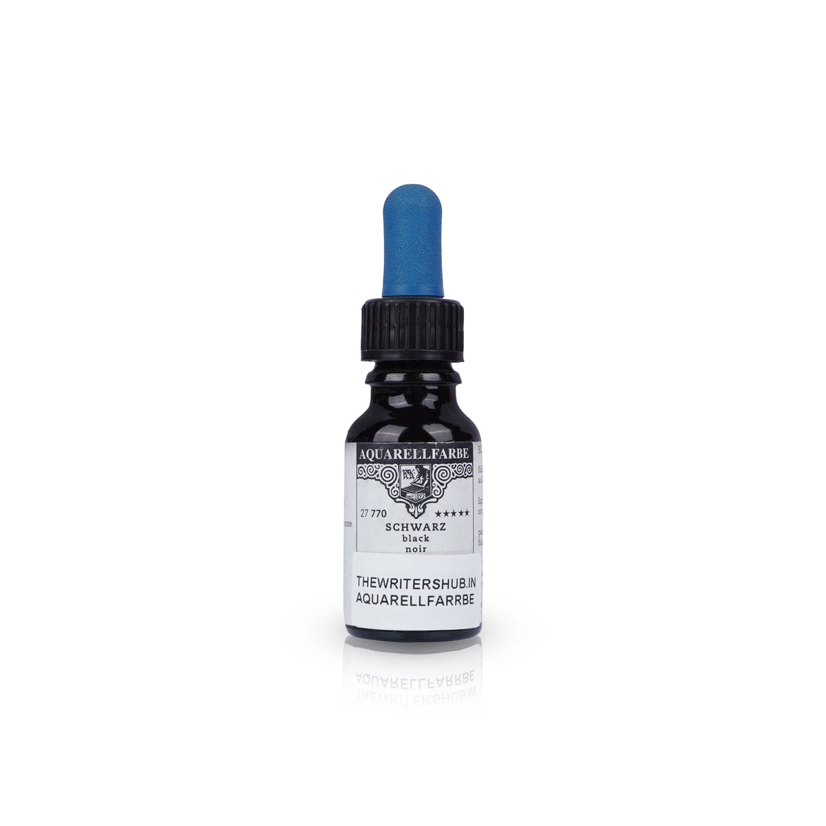 Aquarellfarbe Schwarz Black Liquid Watercolour 12ml - Lightfast Pigment