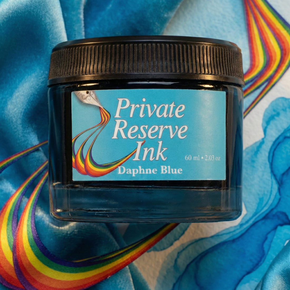 Private Reserve Daphne Blue Fountain Pen Ink Bottle – 60ml