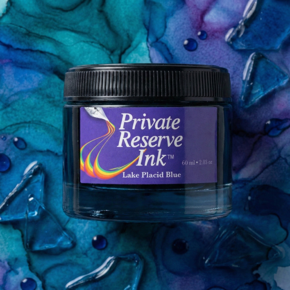 Private Reserve Lake Placid Blue Fountain Pen Ink Bottle – 60ml