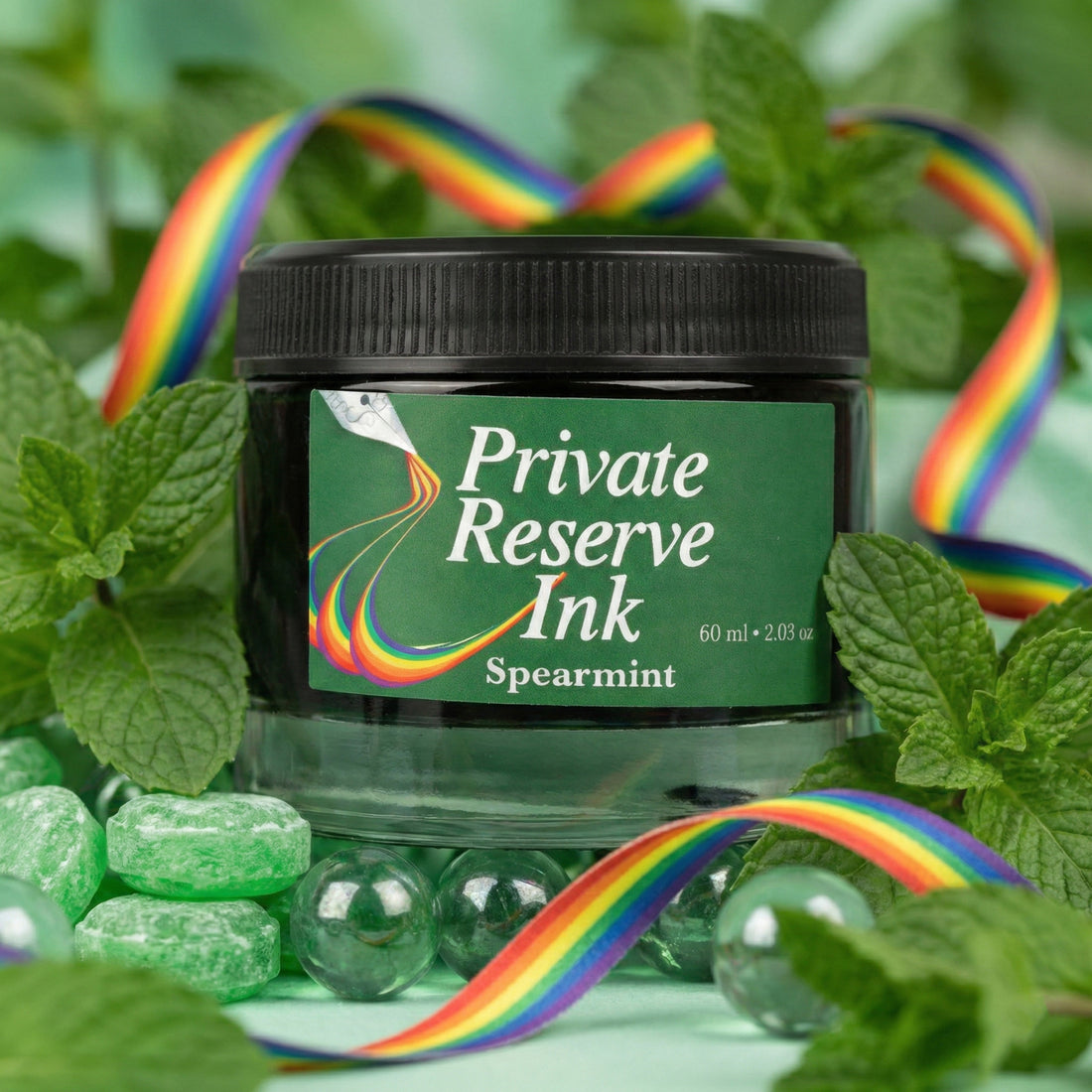 Private Reserve Spearmint Fountain Pen Ink Bottle – 60ml