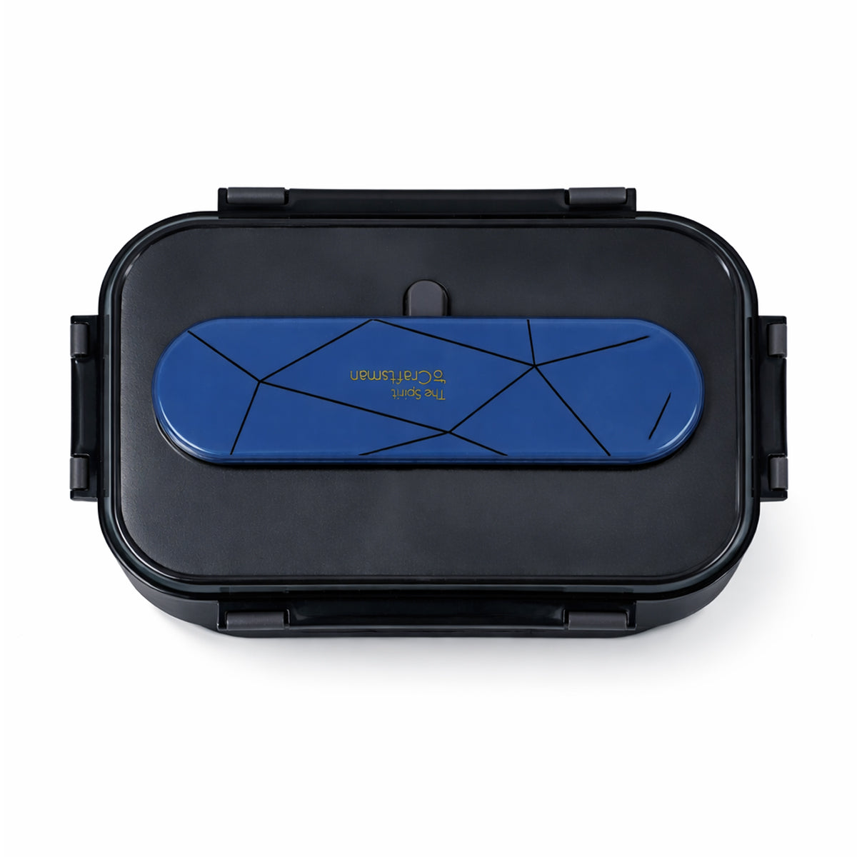 The Writershub Leakproof 2-Compartment Lunch Box with Spoon & Chopsticks