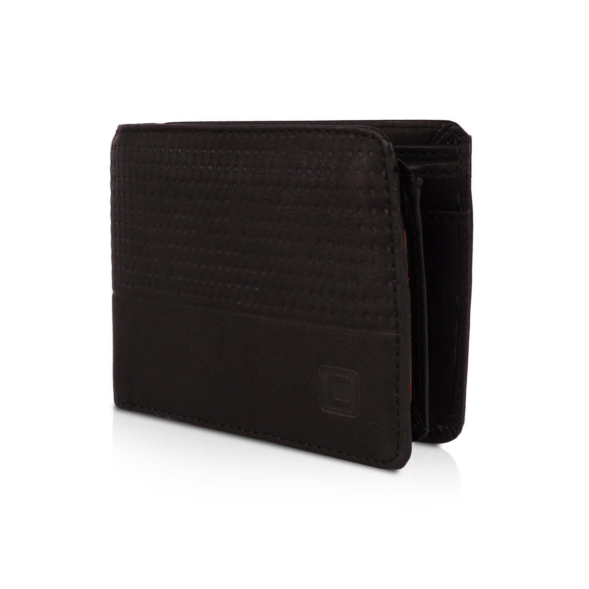 Concept Black Dot Design Leather Purse – Premium Stylish Wallet