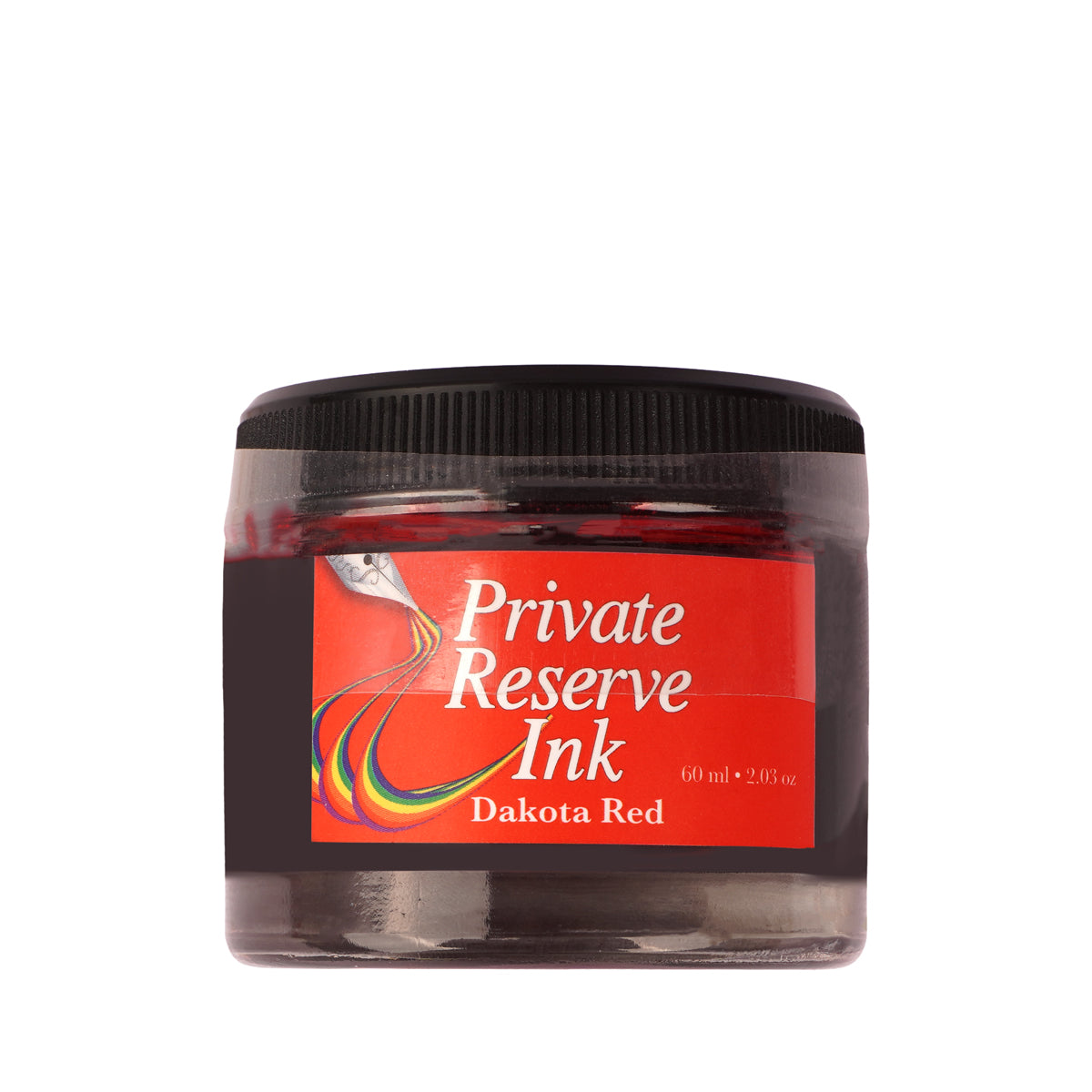 Private Reserve Dakota Red Fountain Pen Ink Bottle – 60ml Dye-Based Ink