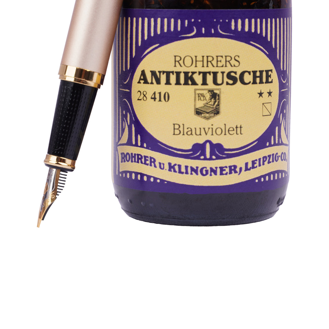 Rohrer & Klingner Blauviolett Acrylic Ink – Waterproof, 100 ml