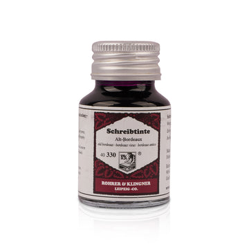 Schreibtinte Alt Bordeaux Burgundy Shading Fountain Ink 50ml Glass