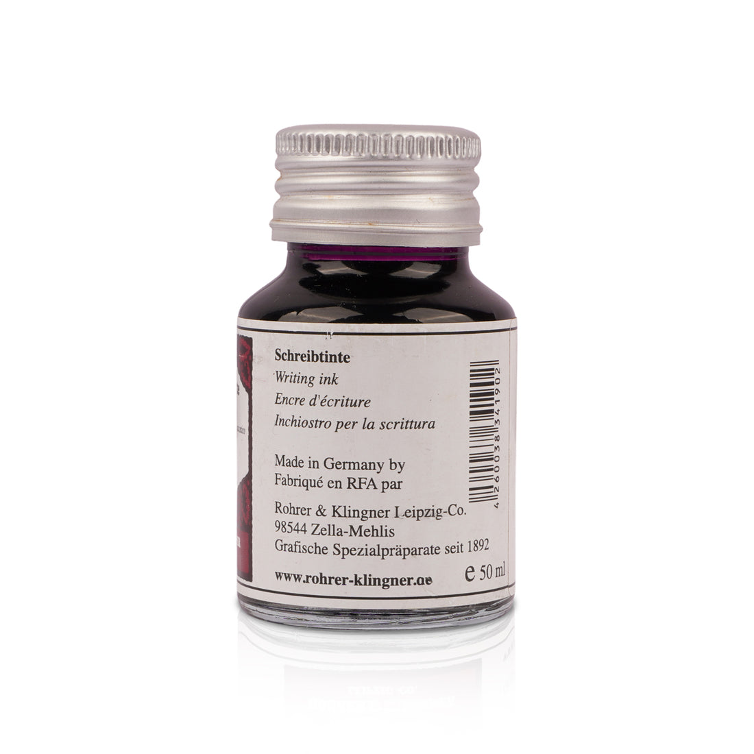 Schreibtinte Alt Bordeaux Burgundy Shading Fountain Ink 50ml Glass