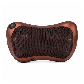 2-in-1 Car & Home Massage Pillow – Deep Kneading & Rolling Body Massager with Heat & Overheat Protection
