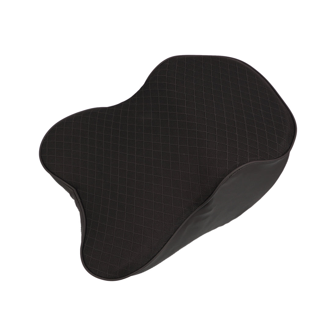 The Writershub Long Headrest Memory Foam Cushion – Ergonomic Neck Support for Car & Office (Black)