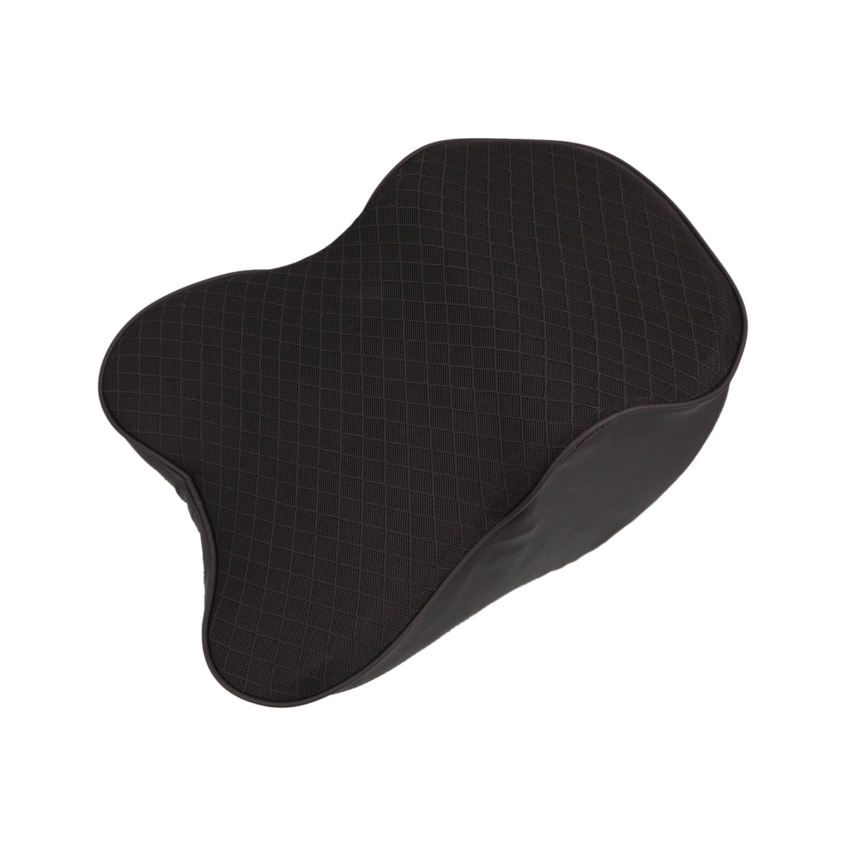 The Writershub Long Headrest Memory Foam Cushion – Ergonomic Neck Support for Car & Office (Black)